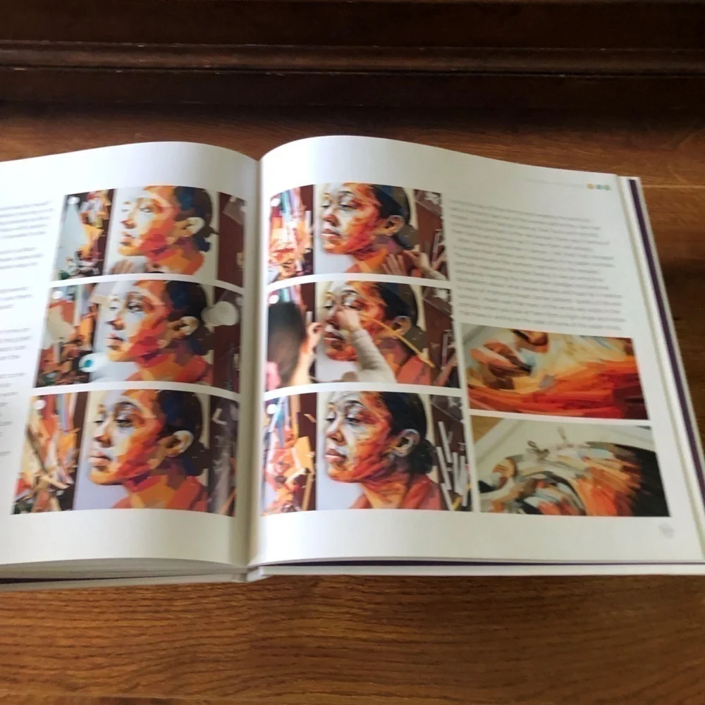 Painting with Paper: Paper on the Edge hardcover book coffee table